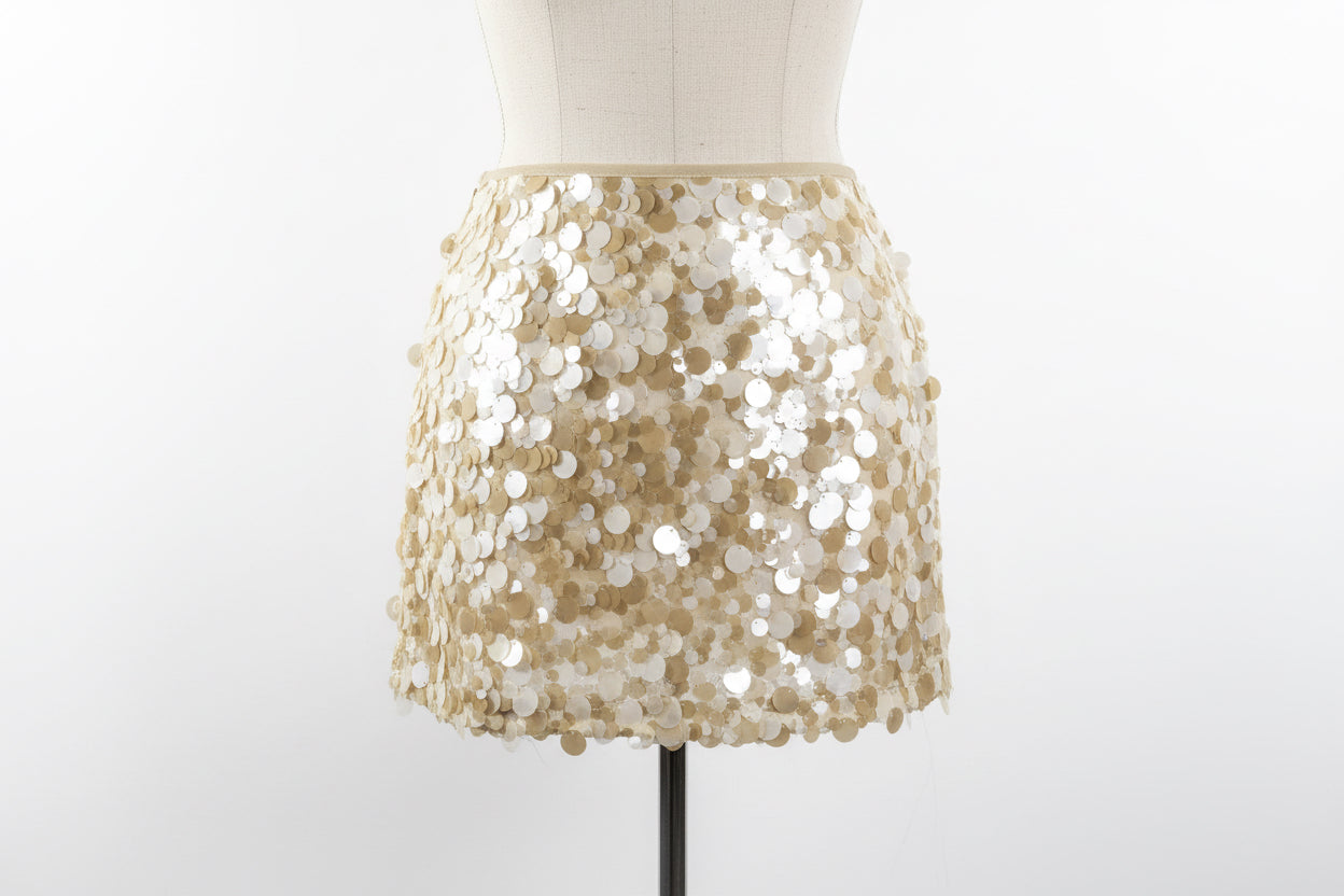 Minigonna paillettes