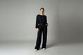 Pantalone strutturato black