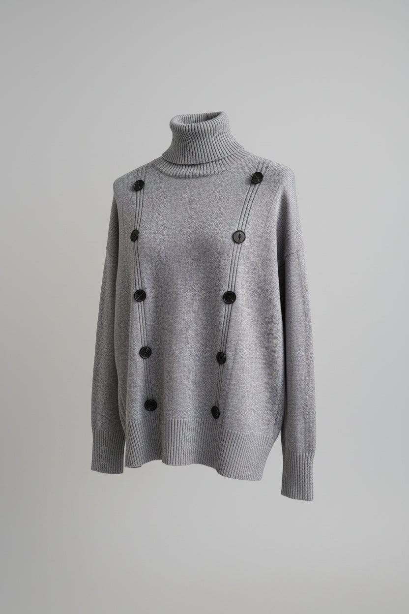 Maglione bottoni