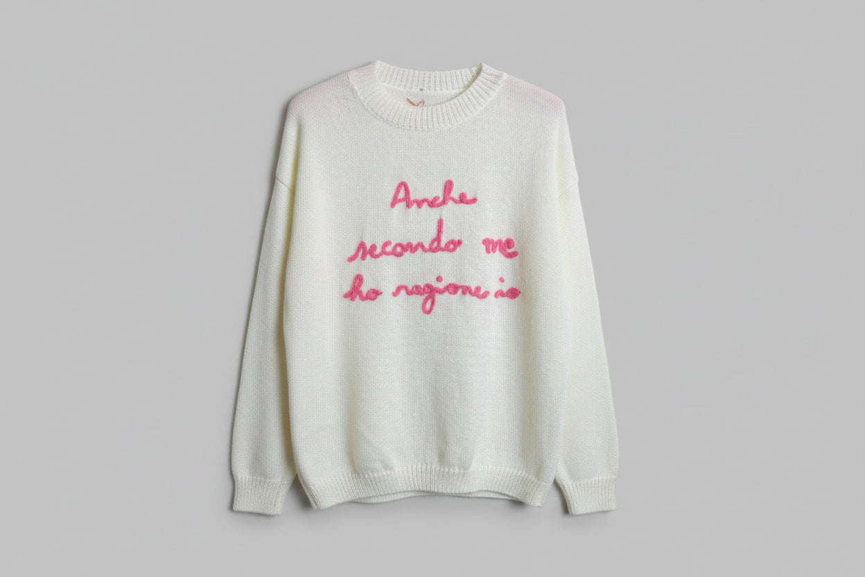 Maglione bianco