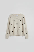 Pullover cuori