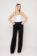 Jeans nero dritto
