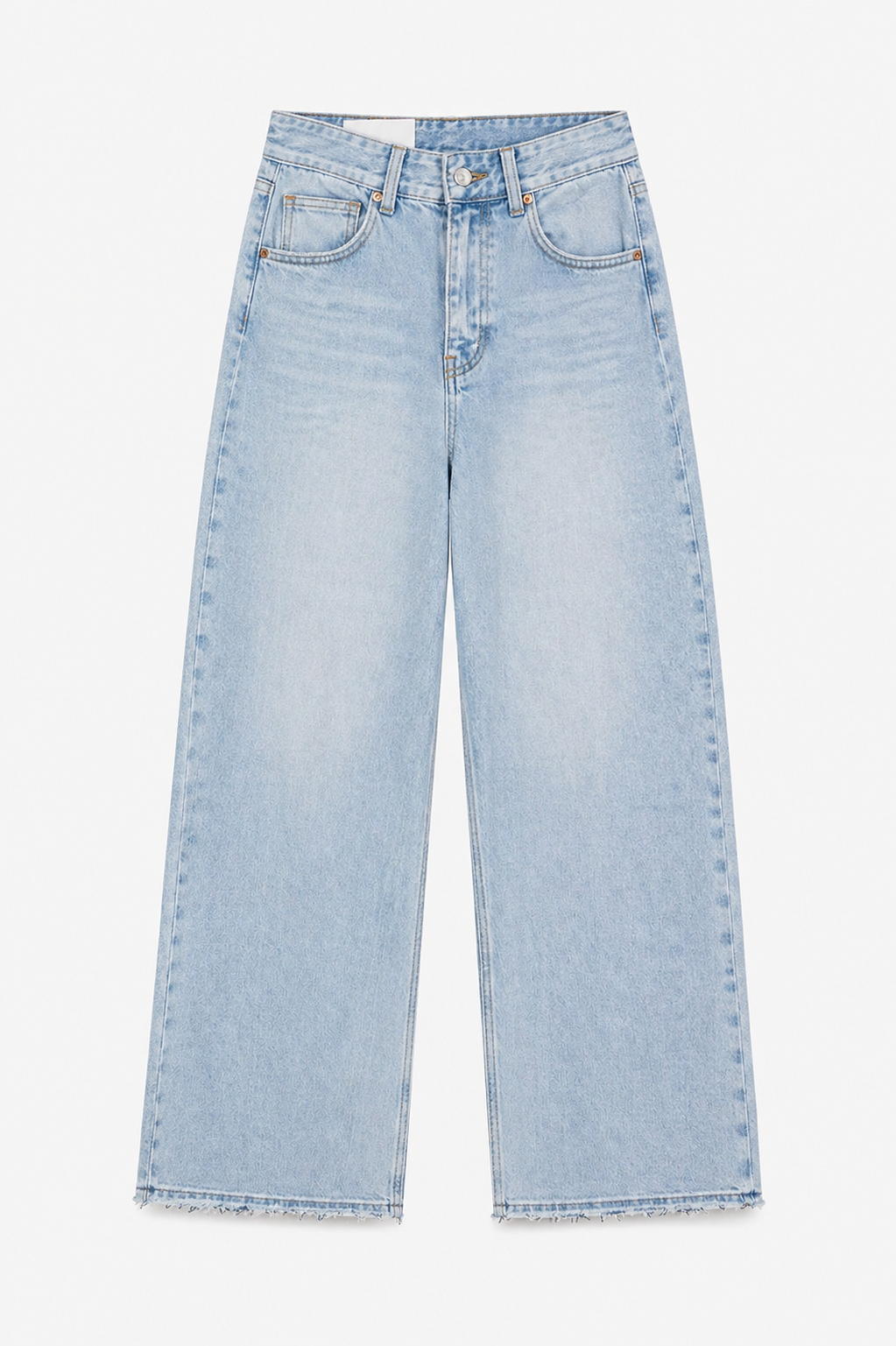 Jeans palazzo color denim