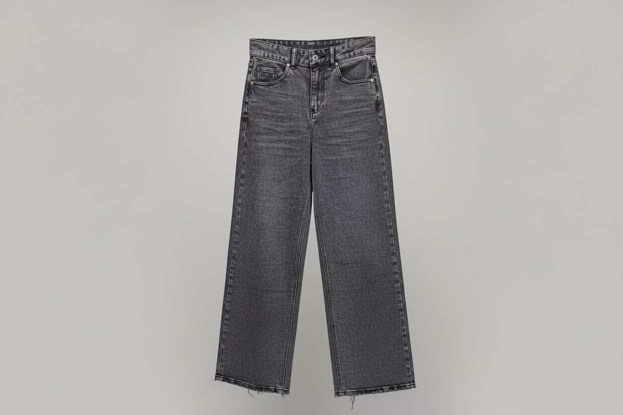 Jeans palazzo soft black