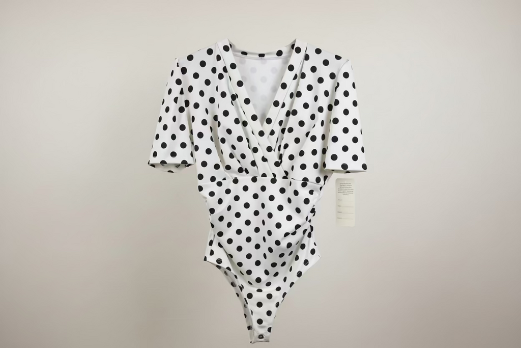 Body elasticizzato pois