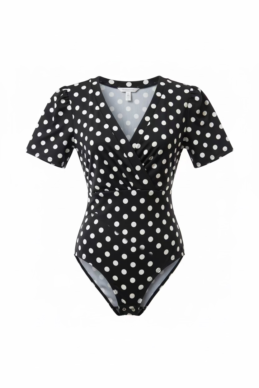 Body elasticizzato pois