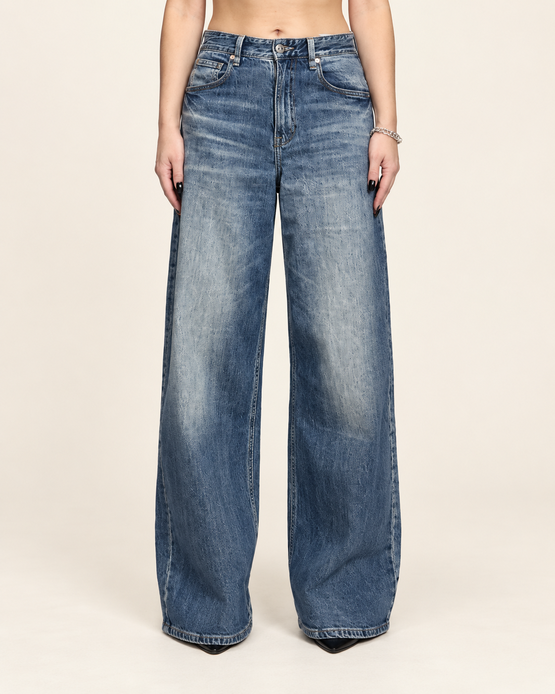 Jeans Wide Leg City Call