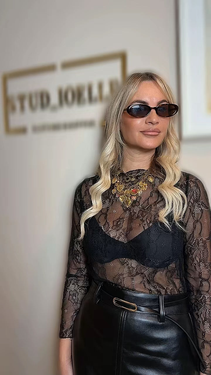 Maglia in pizzo Chantal