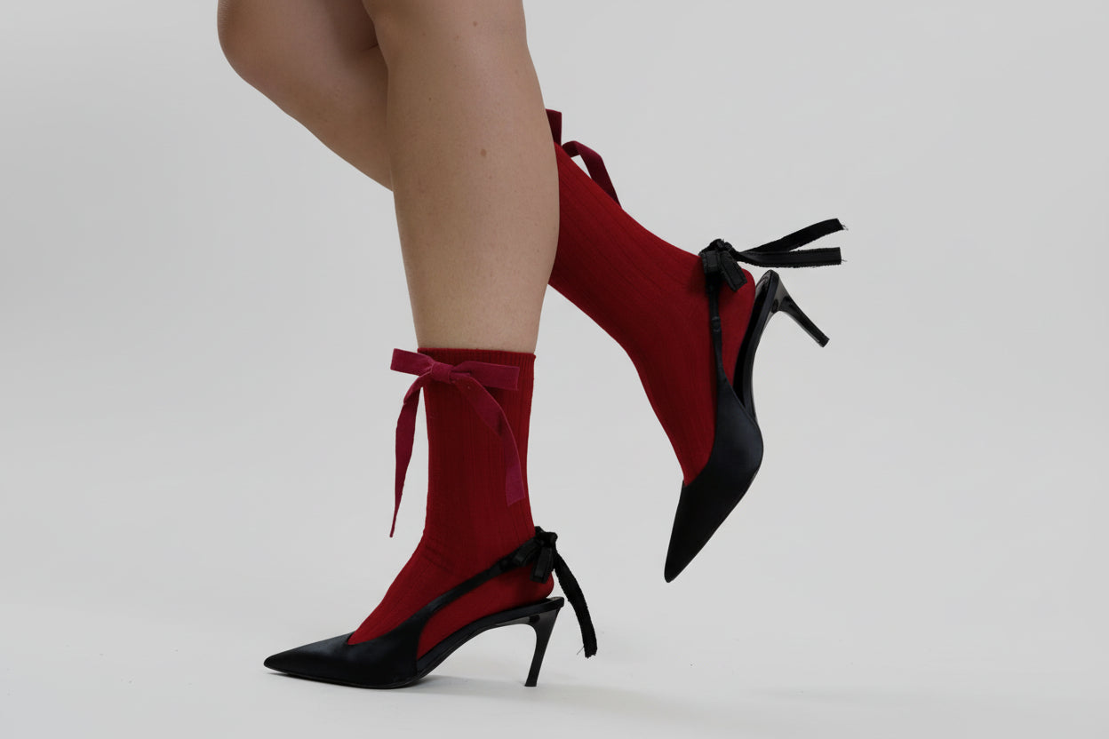 Calzini rosso fiocco